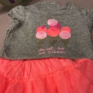 18 month TWIN outfit Onesie(s) and tutu skirt(s)